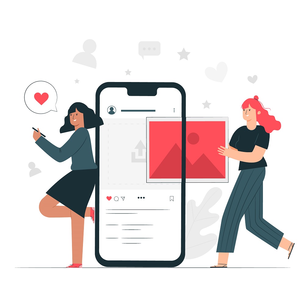 telefon smartfon media społecznościowe